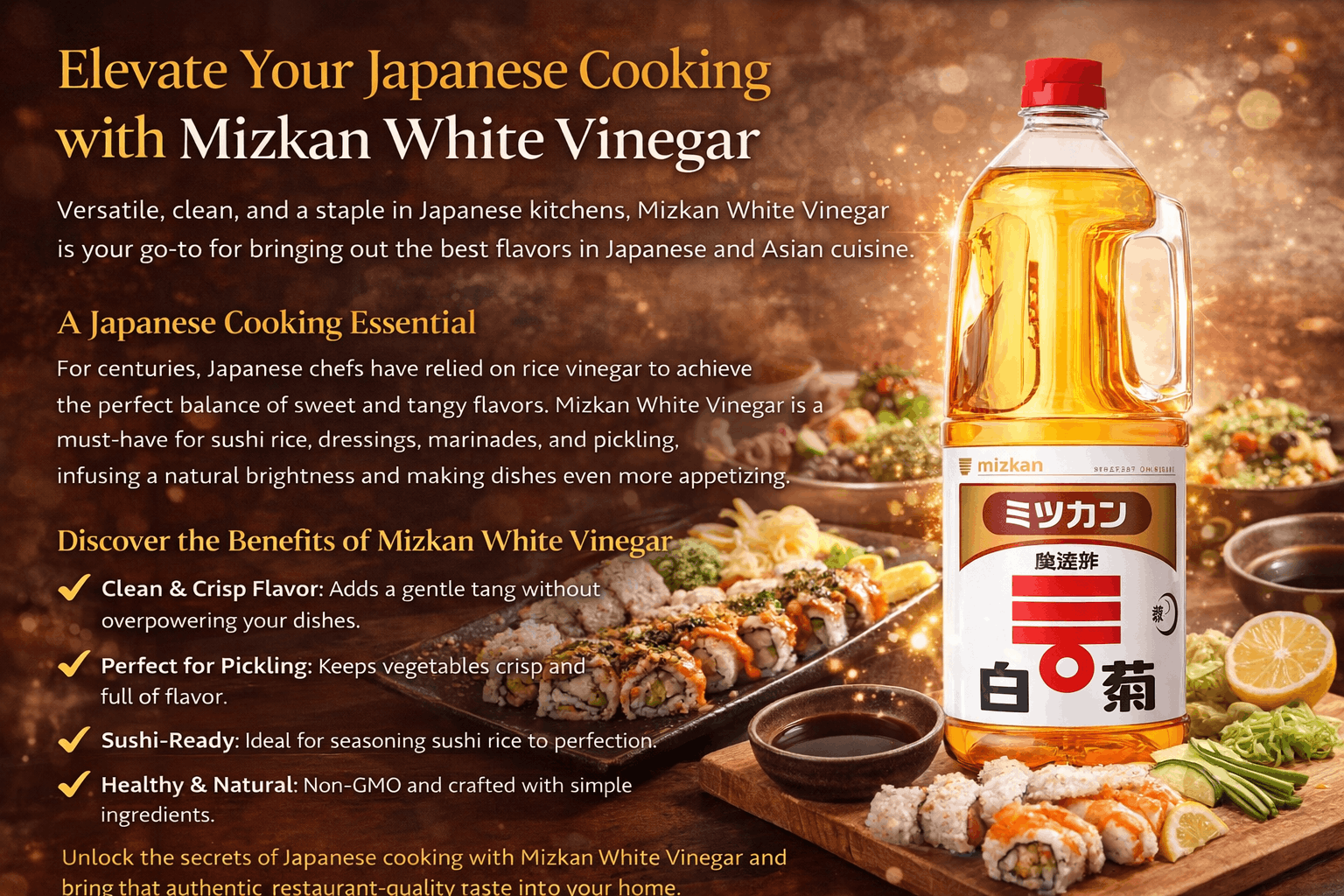 Elevate Every Dish with Authentic Japanese Honjozo Soy Sauce